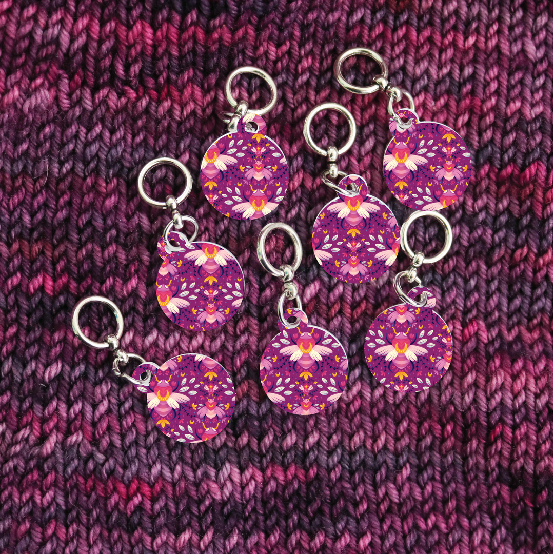 By Design: Fuchsia Bees