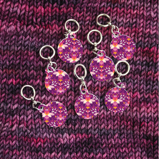 By Design: Fuchsia Bees