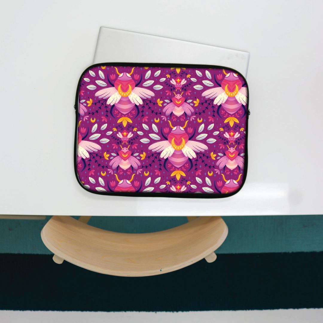 By Design: Fuchsia Bees