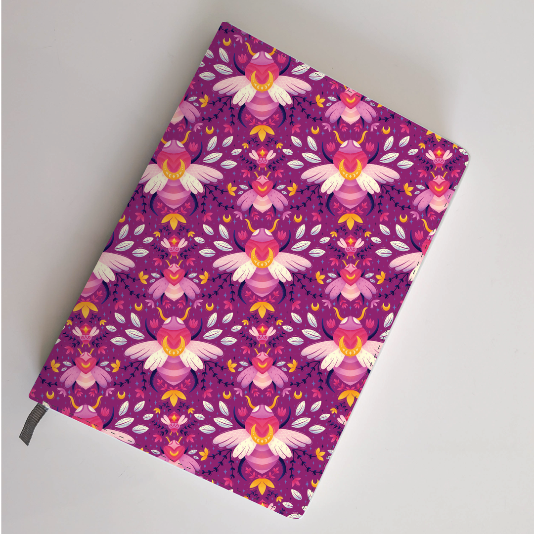 By Design: Fuchsia Bees