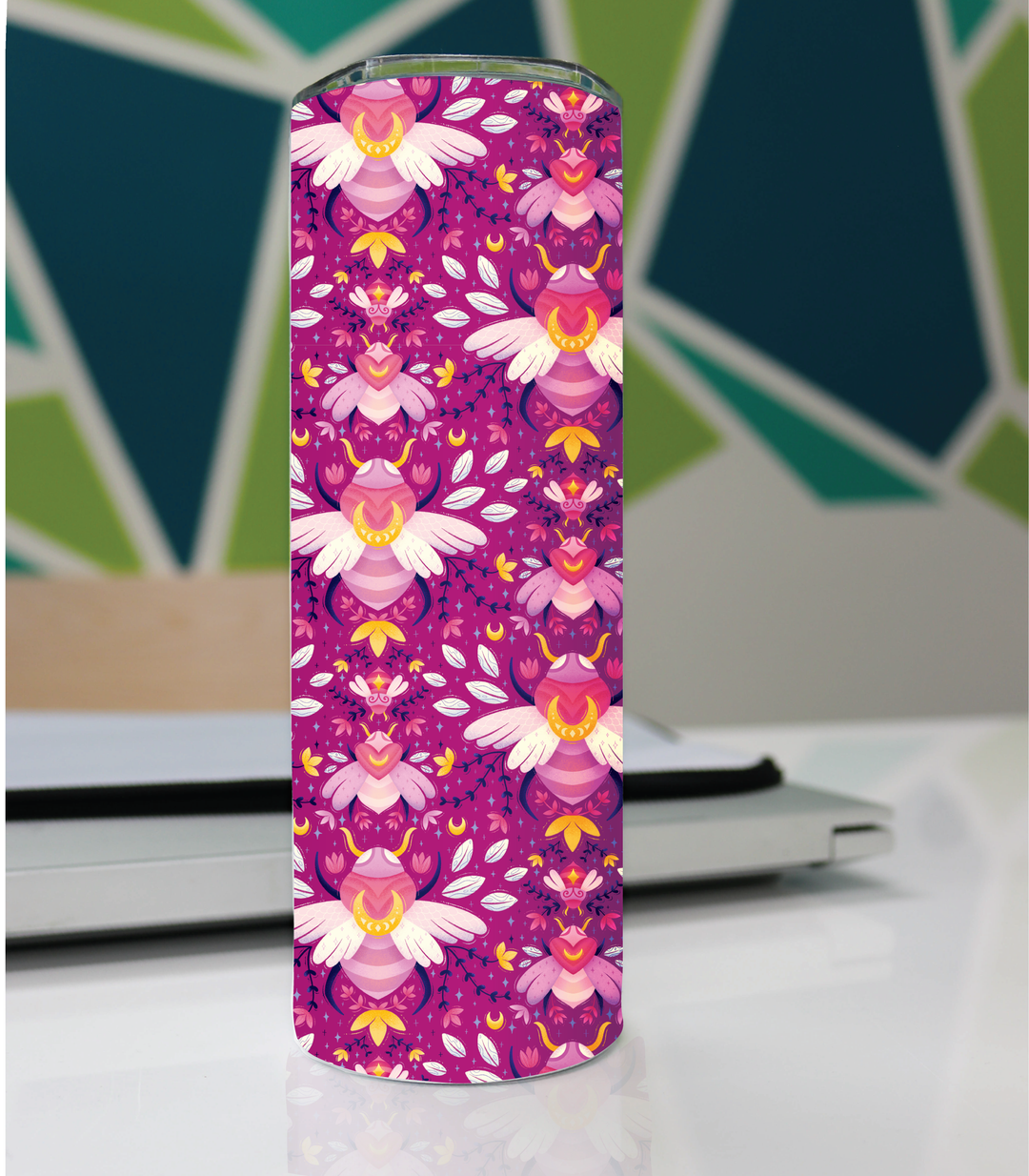 By Design: Fuchsia Bees