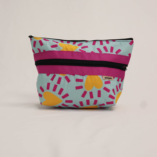 Hidden Heights Expanding Project Bag in Beach Read
