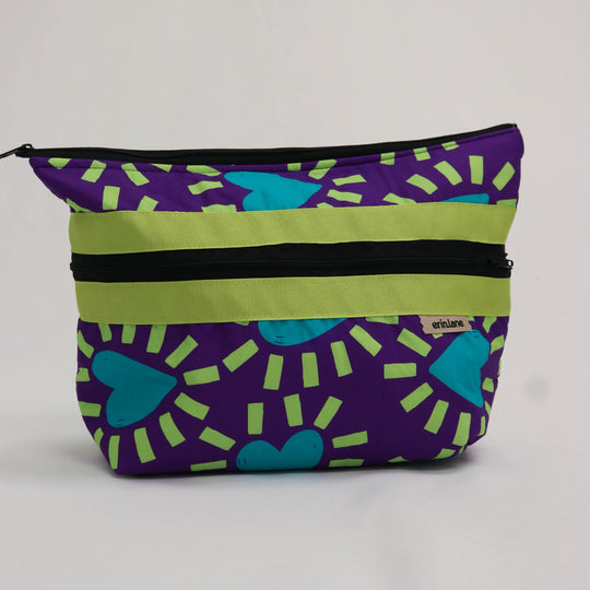 Hidden Heights Expanding Project Bag in Bodice Ripper
