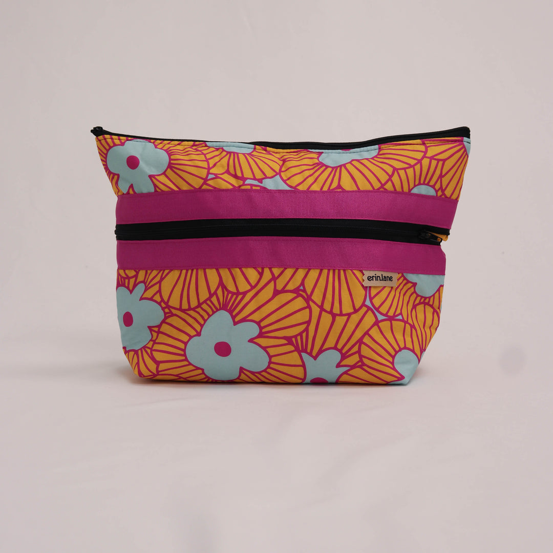 Hidden Heights Expanding Project Bag in Fun in the Sun
