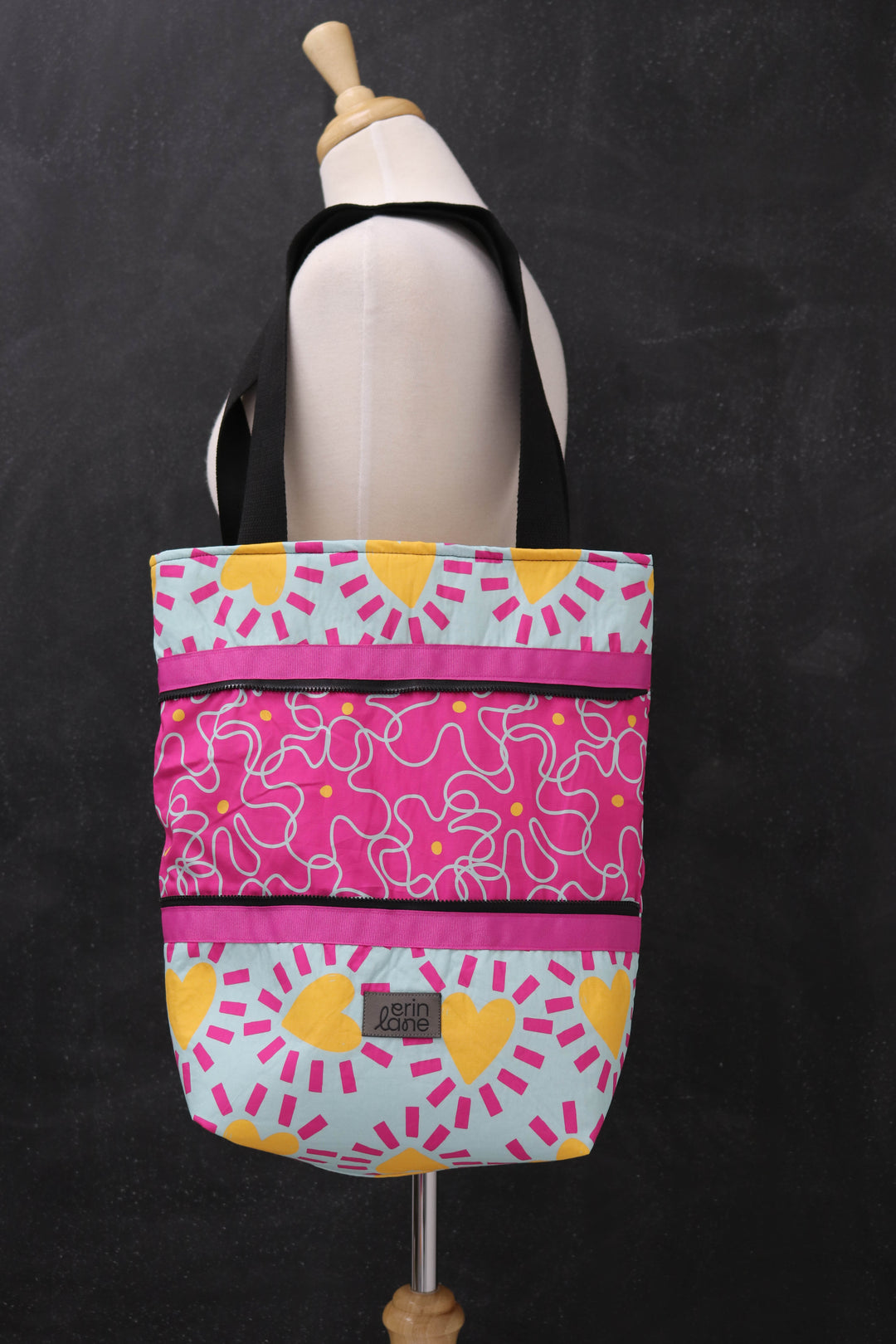 Hidden Potential Expanding Tote Bag in Beach Read