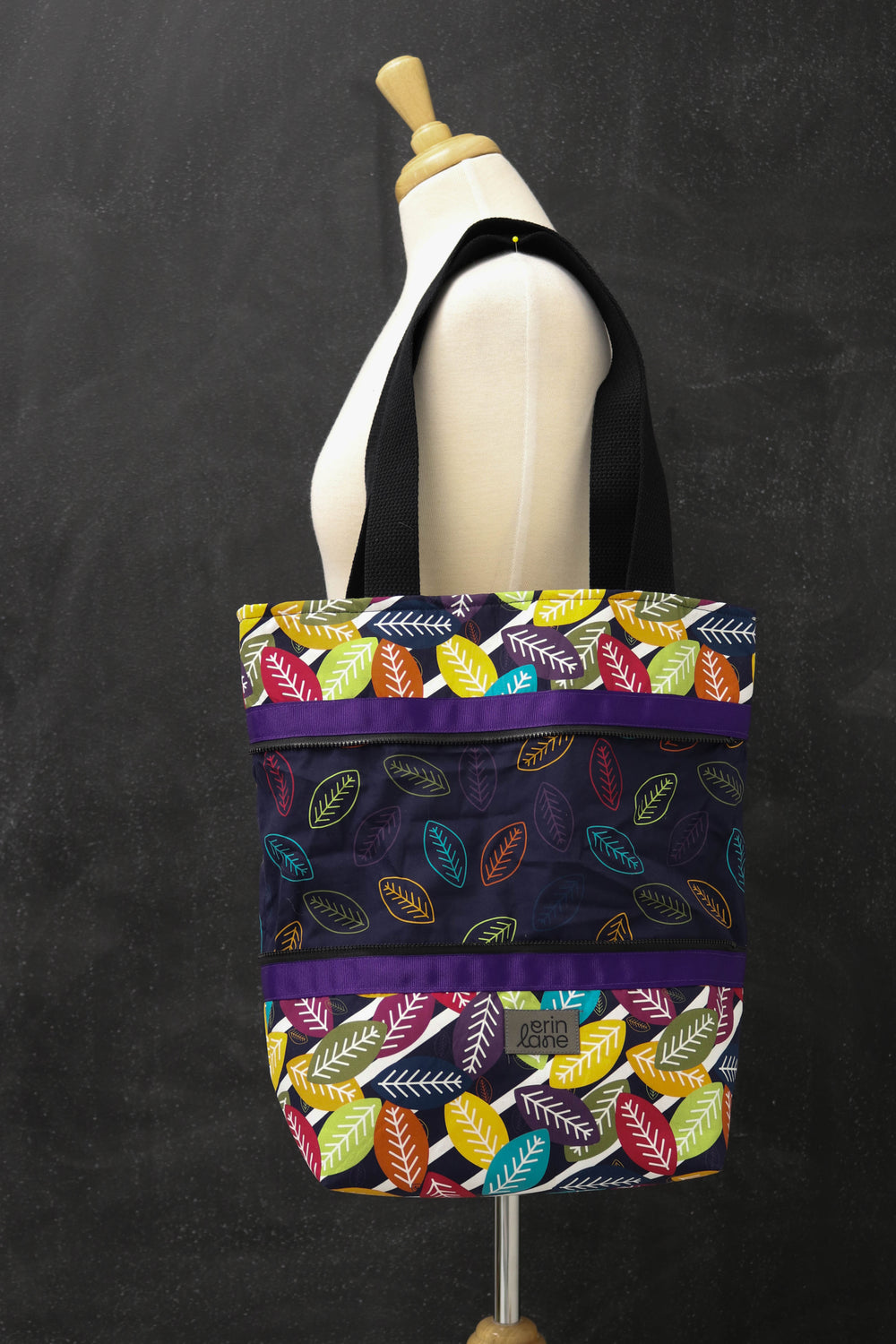 Hidden Potential Expanding Tote Bag in Birchwood Blitz