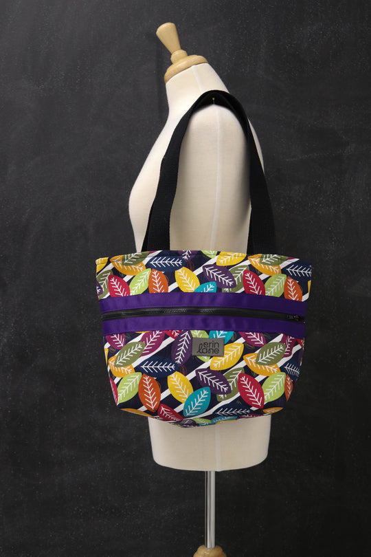 Hidden Potential Expanding Tote Bag in Birchwood Blitz