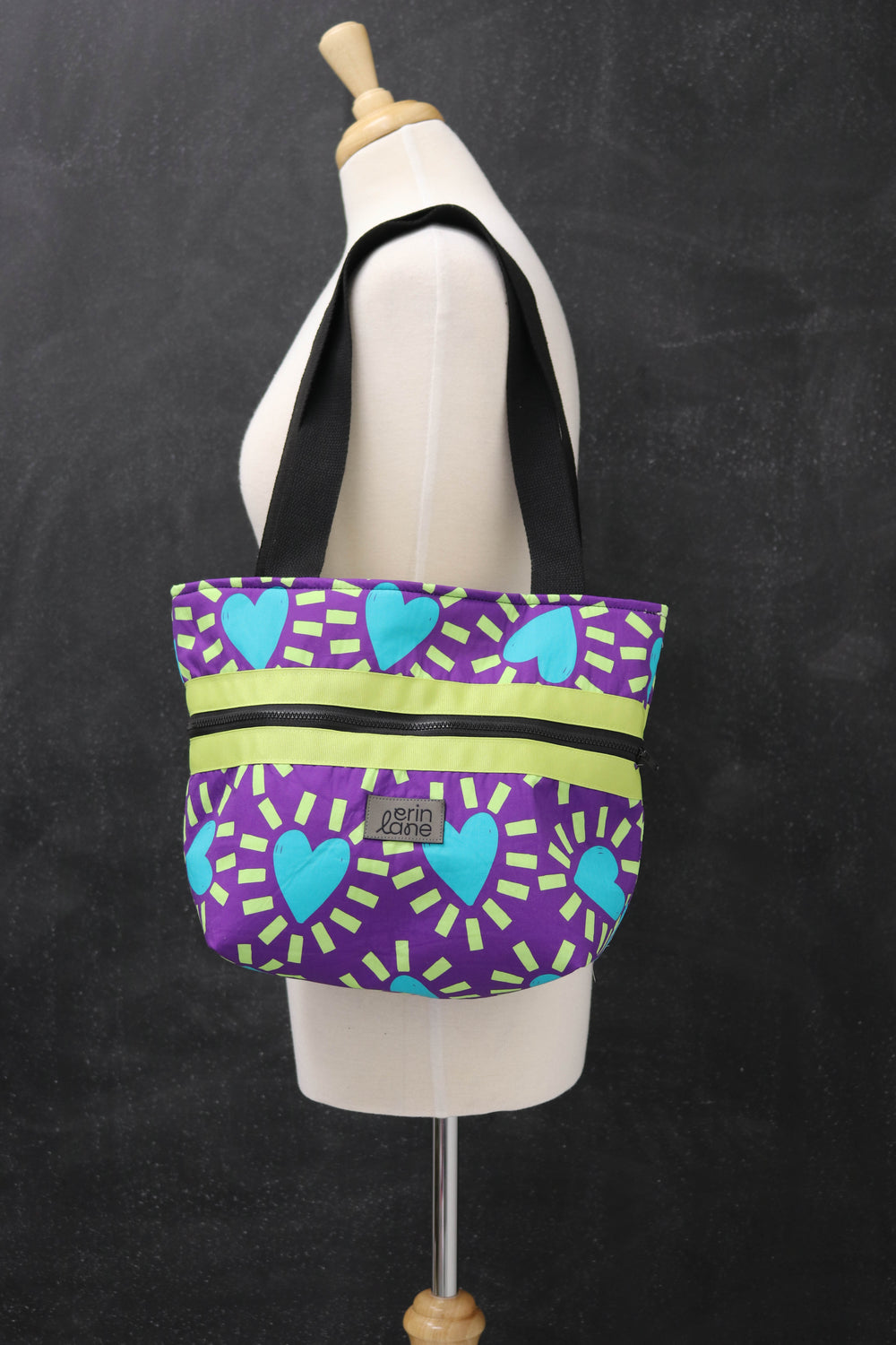 Hidden Potential Expanding Tote Bag in Bodice Ripper