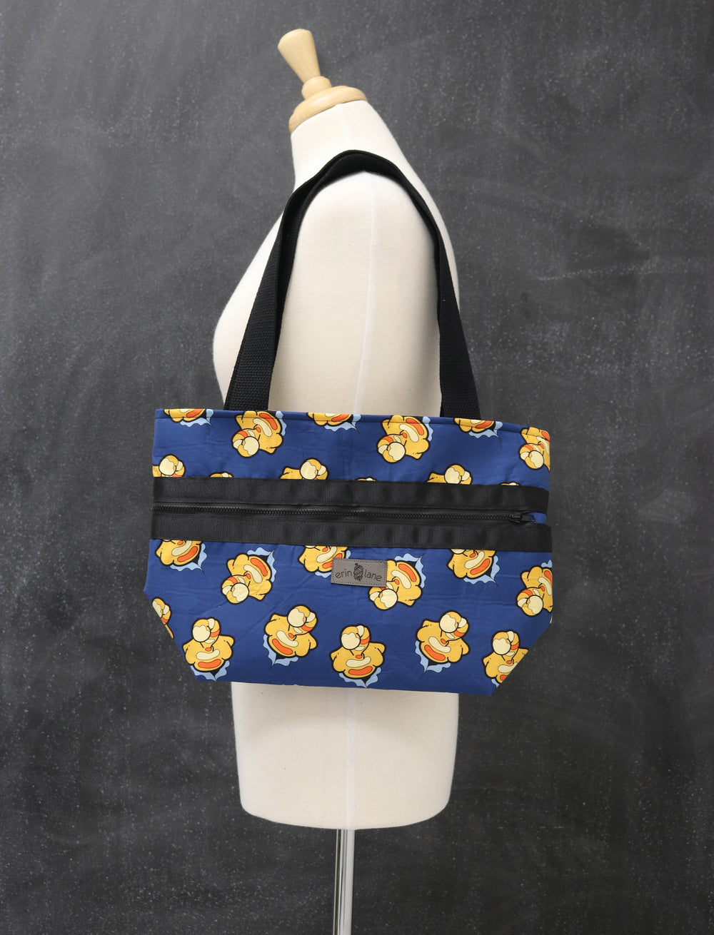 Hidden Potential Expanding Tote Bag in Cat Butts