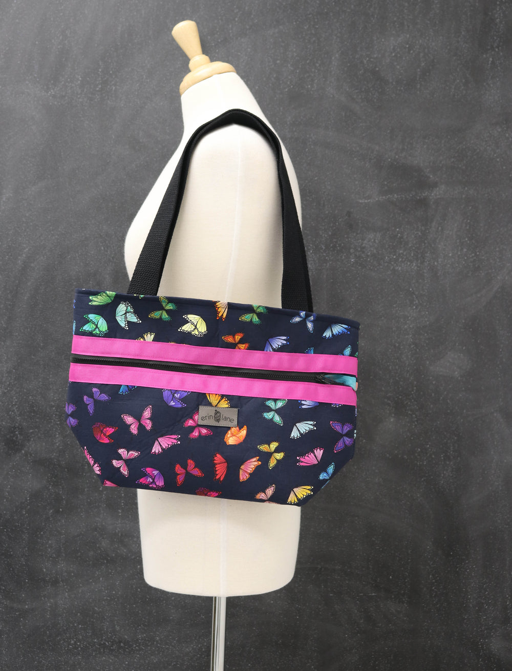 Hidden Potential Expanding Tote Bag in Butterfly in the Sky