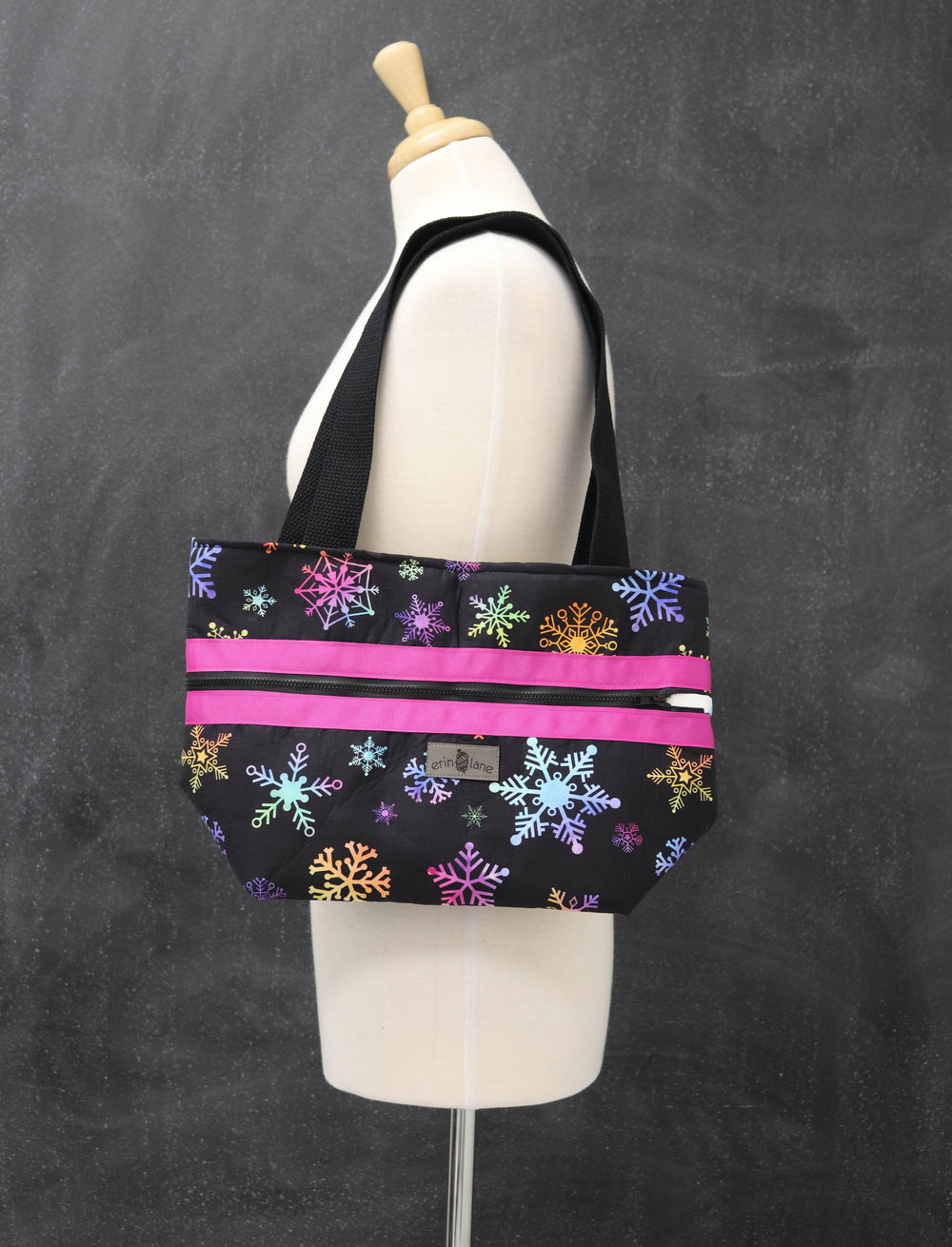 Hidden Potential Expanding Tote Bag in Colors of Night