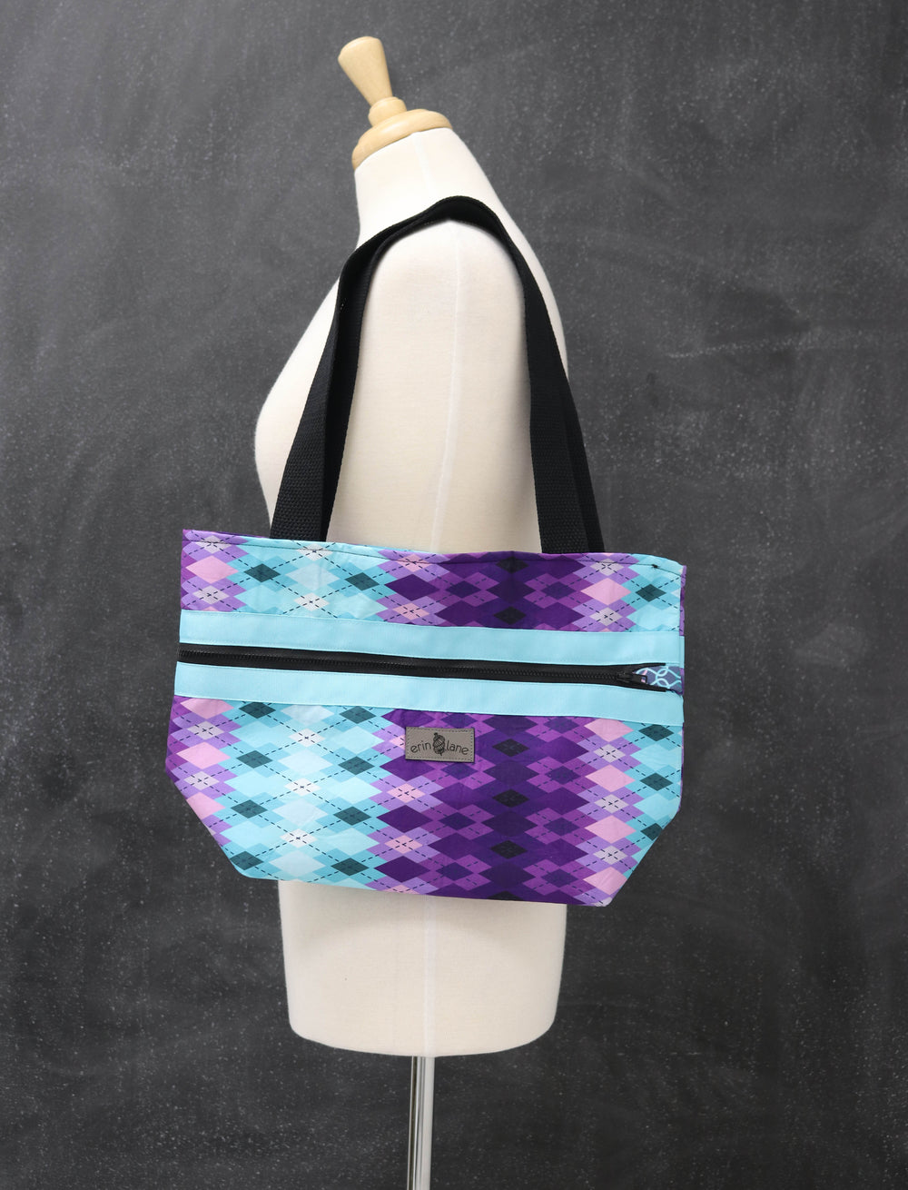 Hidden Potential Expanding Tote Bag in Dusk Combo