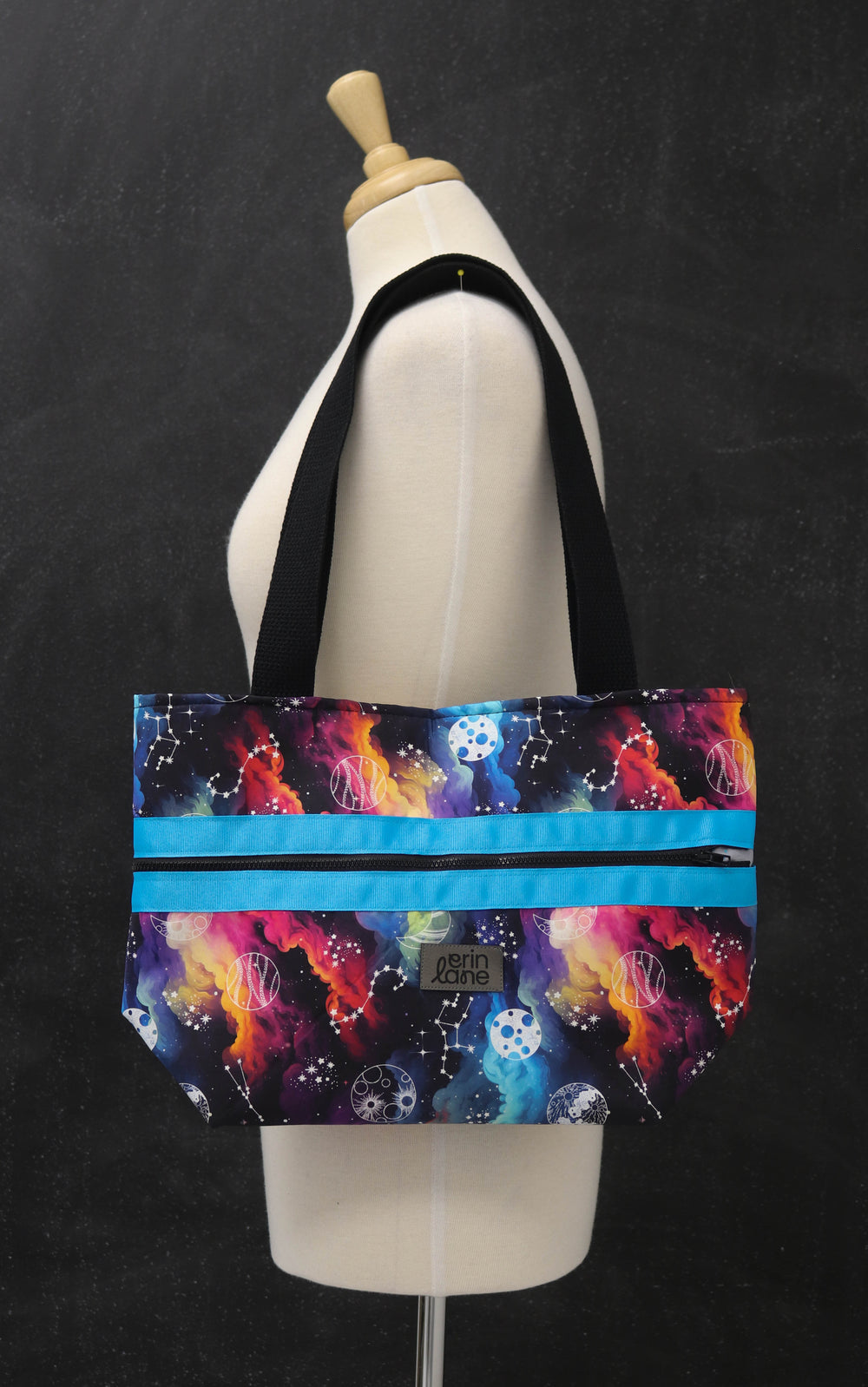 Hidden Potential Expanding Tote Bag in Once Upon a Galaxy