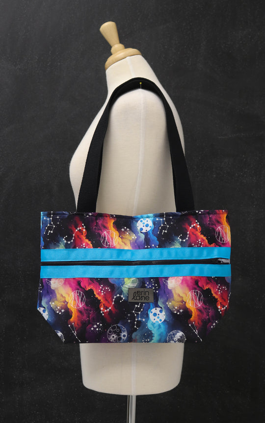 Hidden Potential Expanding Tote Bag in Once Upon a Galaxy