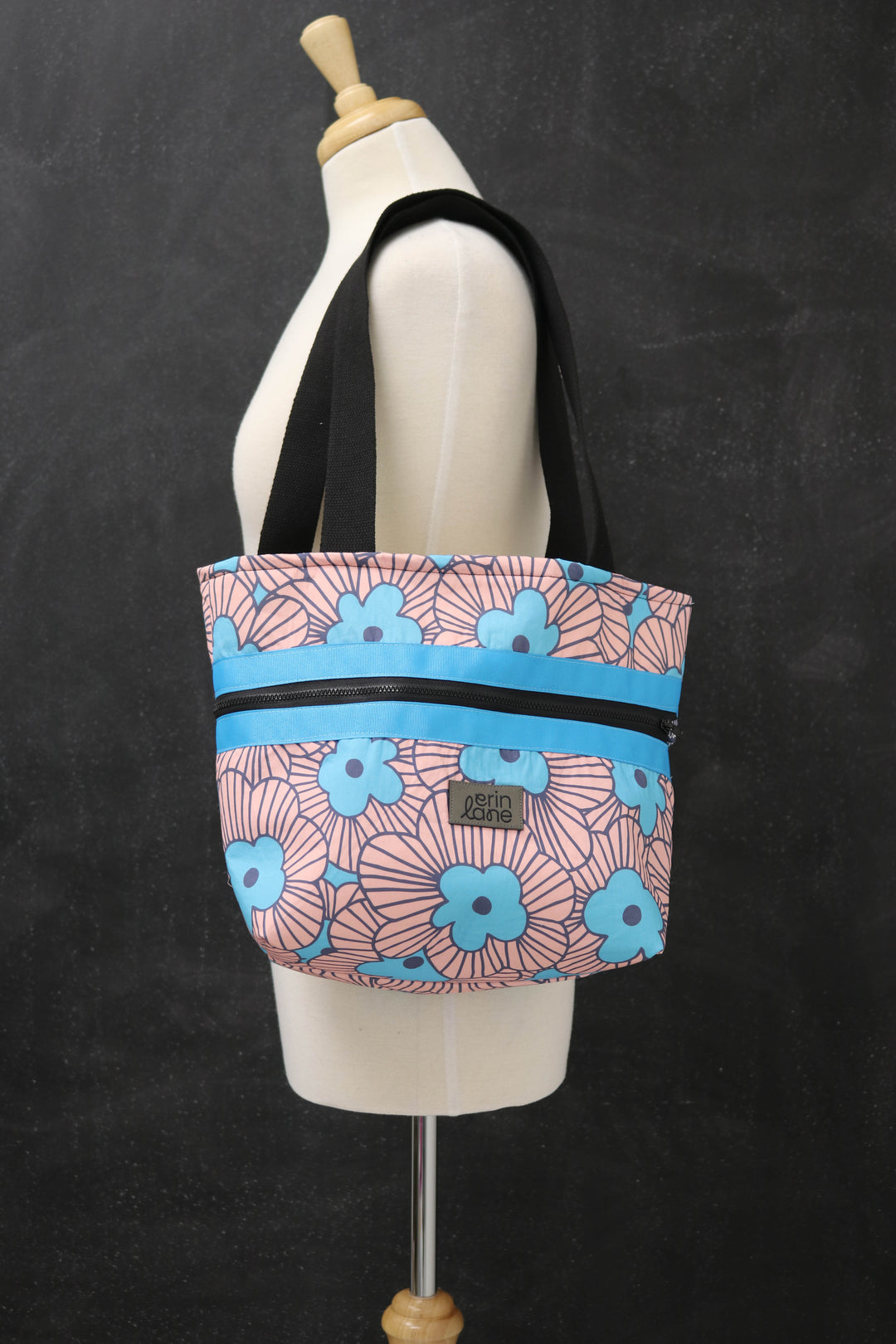 Hidden Potential Expanding Tote Bag in High Dive