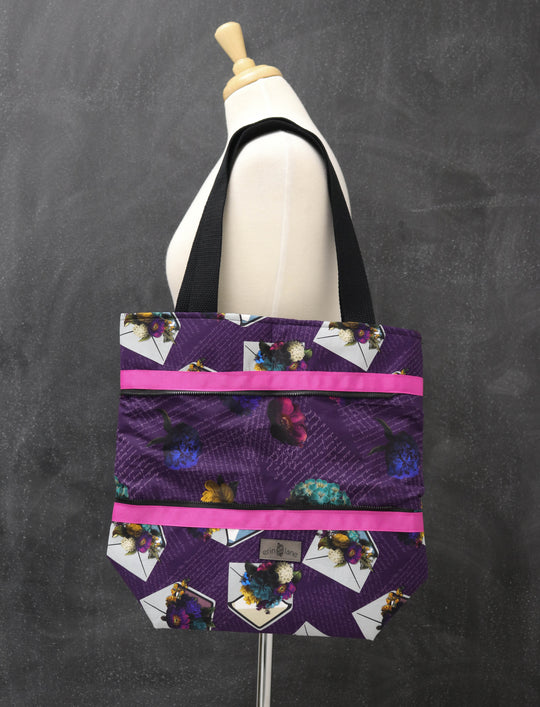 Hidden Potential Expanding Tote Bag in With All My Love