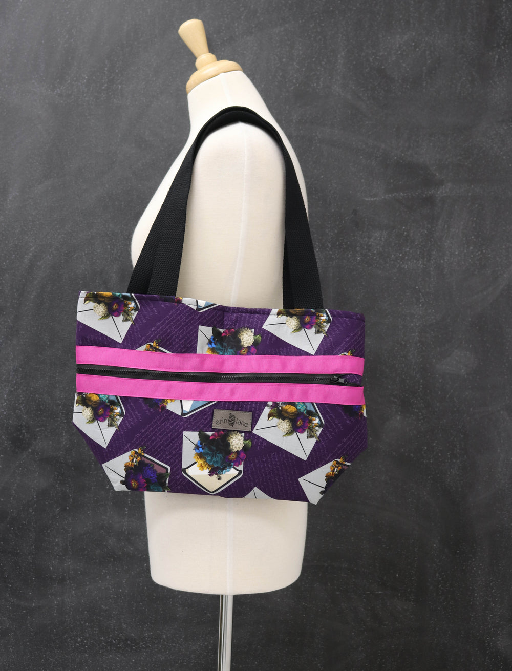 Hidden Potential Expanding Tote Bag in With All My Love