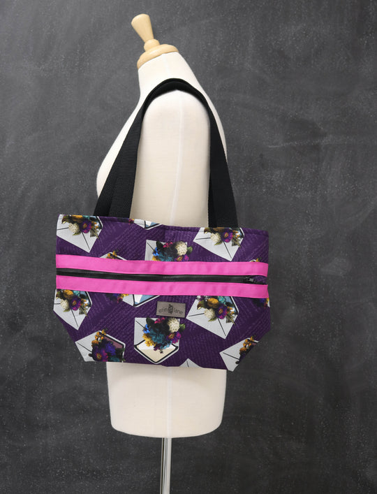 Hidden Potential Expanding Tote Bag in With All My Love