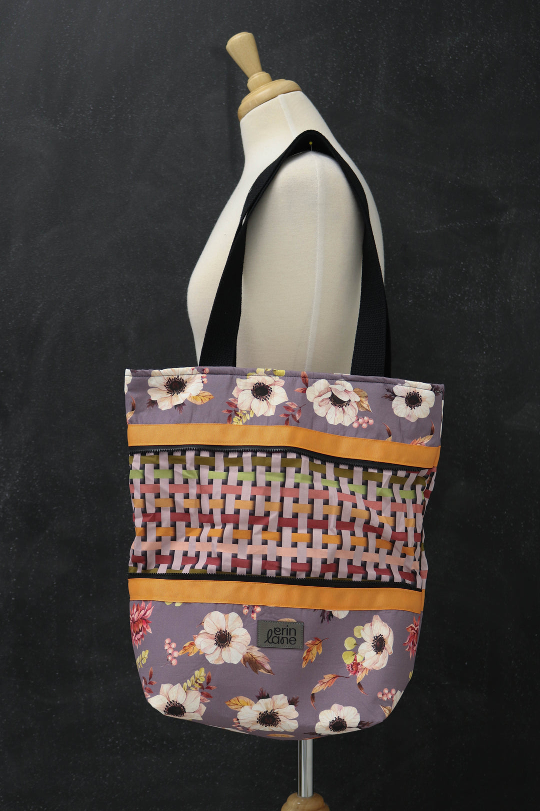 Hidden Potential Expanding Tote Bag in Magnolia Meadows