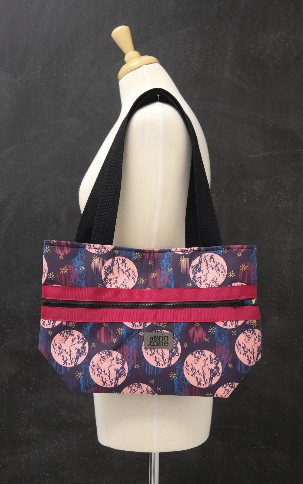 Hidden Potential Expanding Tote Bag in Moon Shadow Rosé