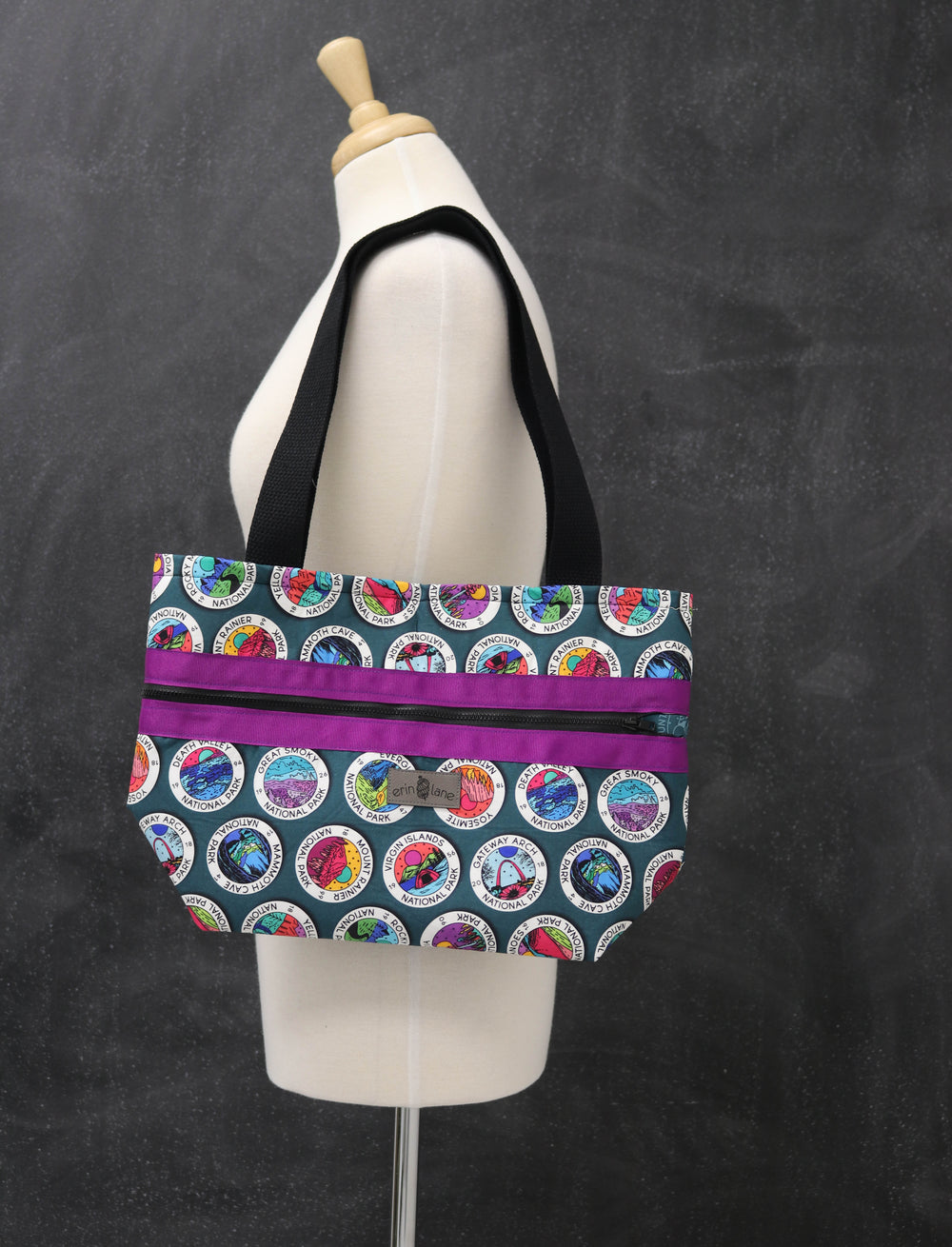 Hidden Potential Expanding Tote Bag in Patch Authority