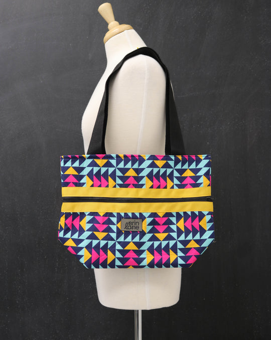 Hidden Potential Expanding Tote Bag in Just Press Play
