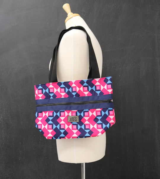 Hidden Potential Expanding Tote Bag in Pretty in Prisms