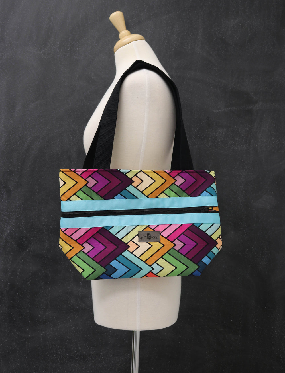 Hidden Potential Expanding Tote Bag in Rainbow Connection