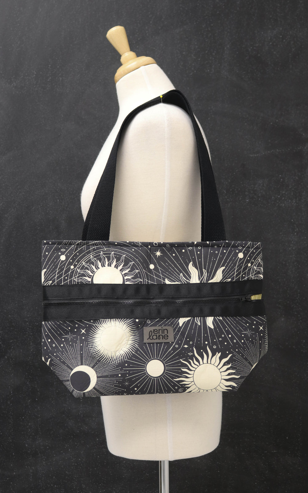 Hidden Potential Expanding Tote Bag in Lunar Solstice