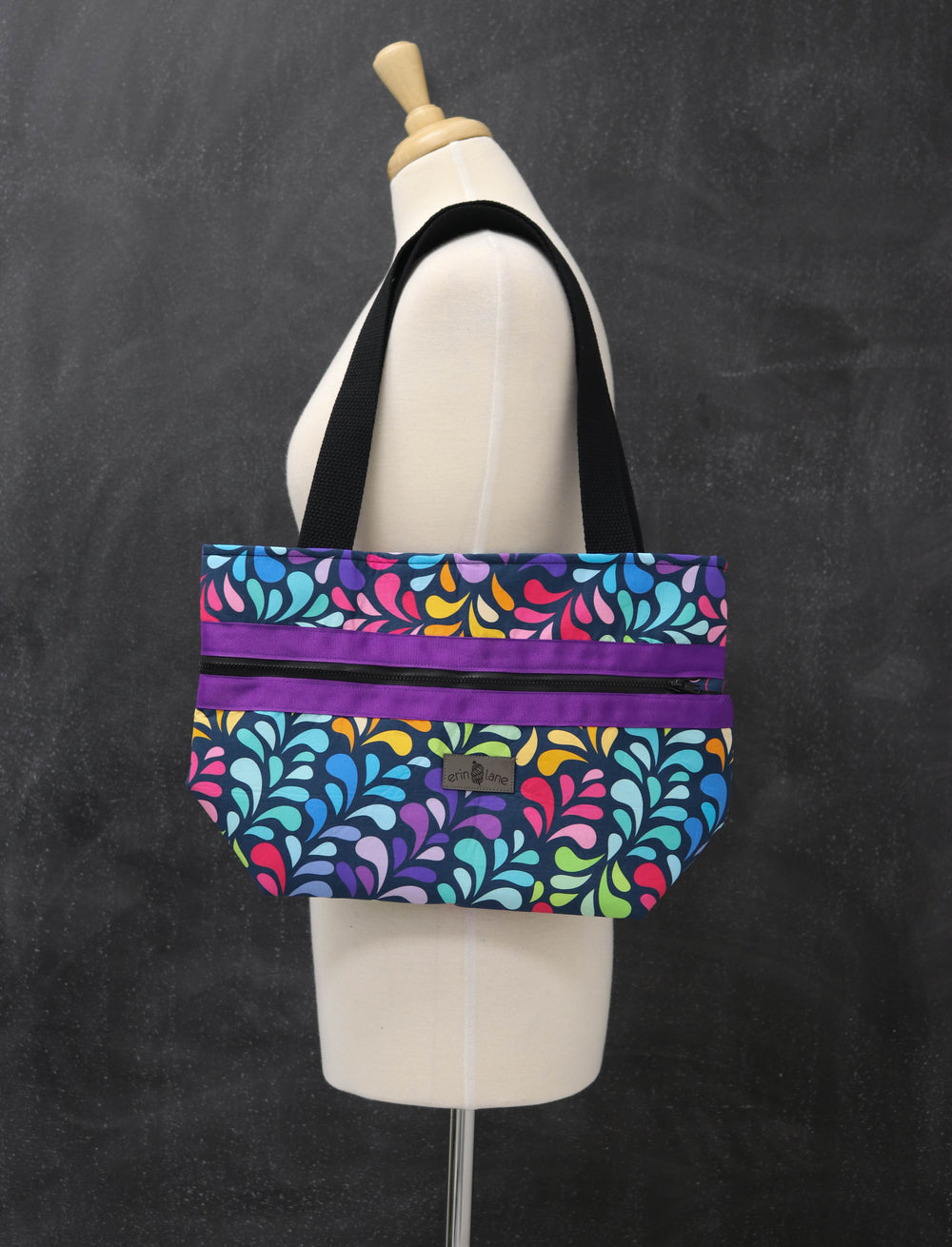 Hidden Potential Expanding Tote Bag in A Splash or Color