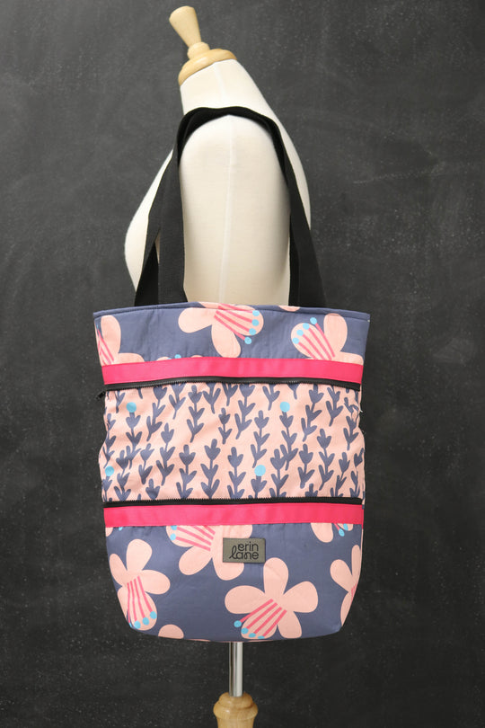 Hidden Potential Expanding Tote Bag in Yacht Club