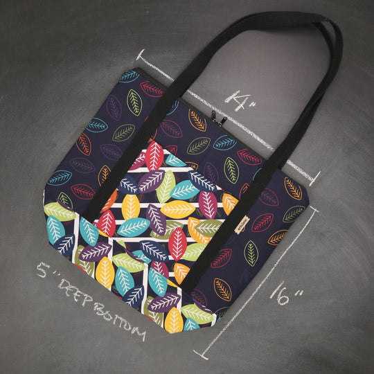 Reversible Hither Thither Tote Bag in Birchwood Blitz