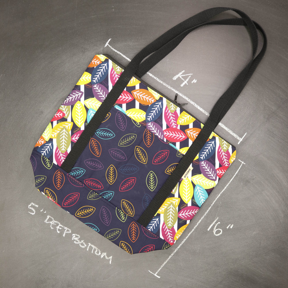 Reversible Hither Thither Tote Bag in Birchwood Blitz