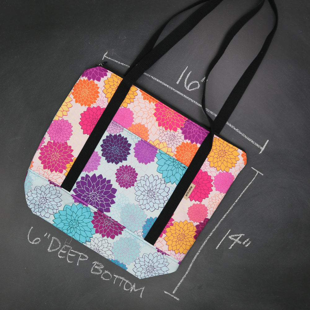 Reversible Hither Thither Tote Bag in Meet Me at Midnight