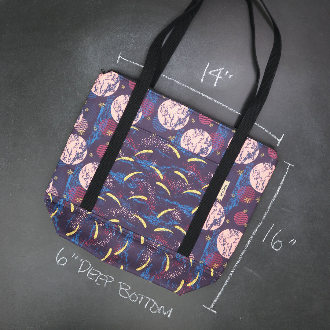 Reversible Hither Thither Tote Bag in Moon Shadow Rosé