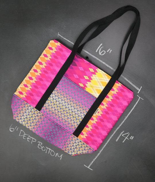 Reversible Hither Thither Tote Bag in Dawn Combo