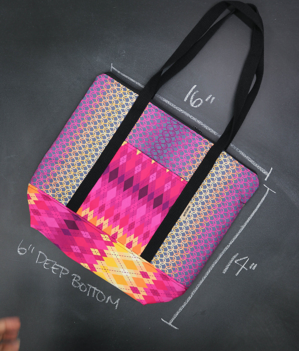 Reversible Hither Thither Tote Bag in Dawn Combo