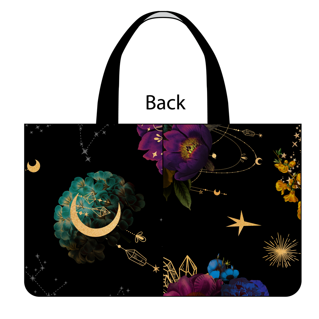 Side Kick Tote Bag in Illuminated Caravaggio