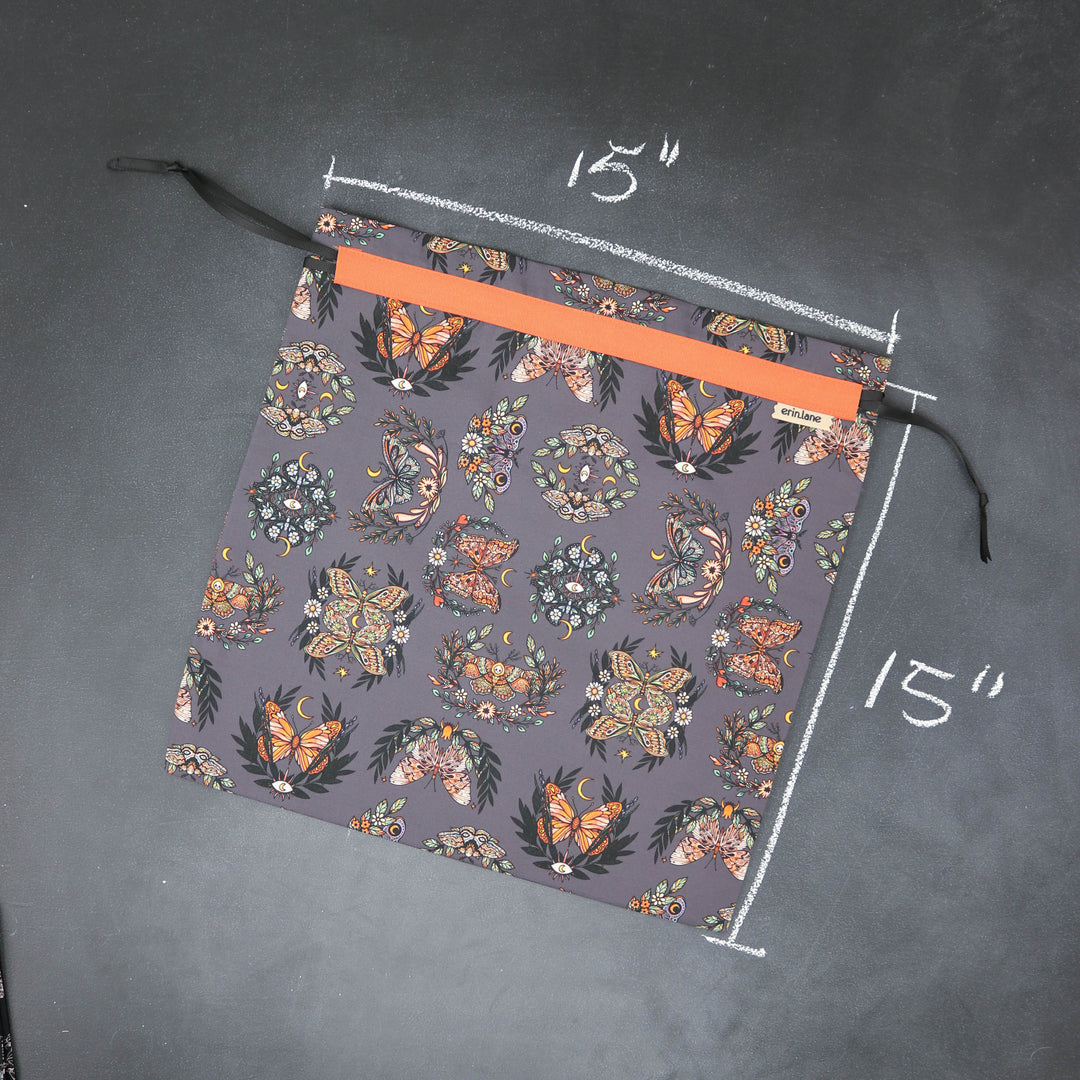Large Drawstring Bag in The Witching Hour