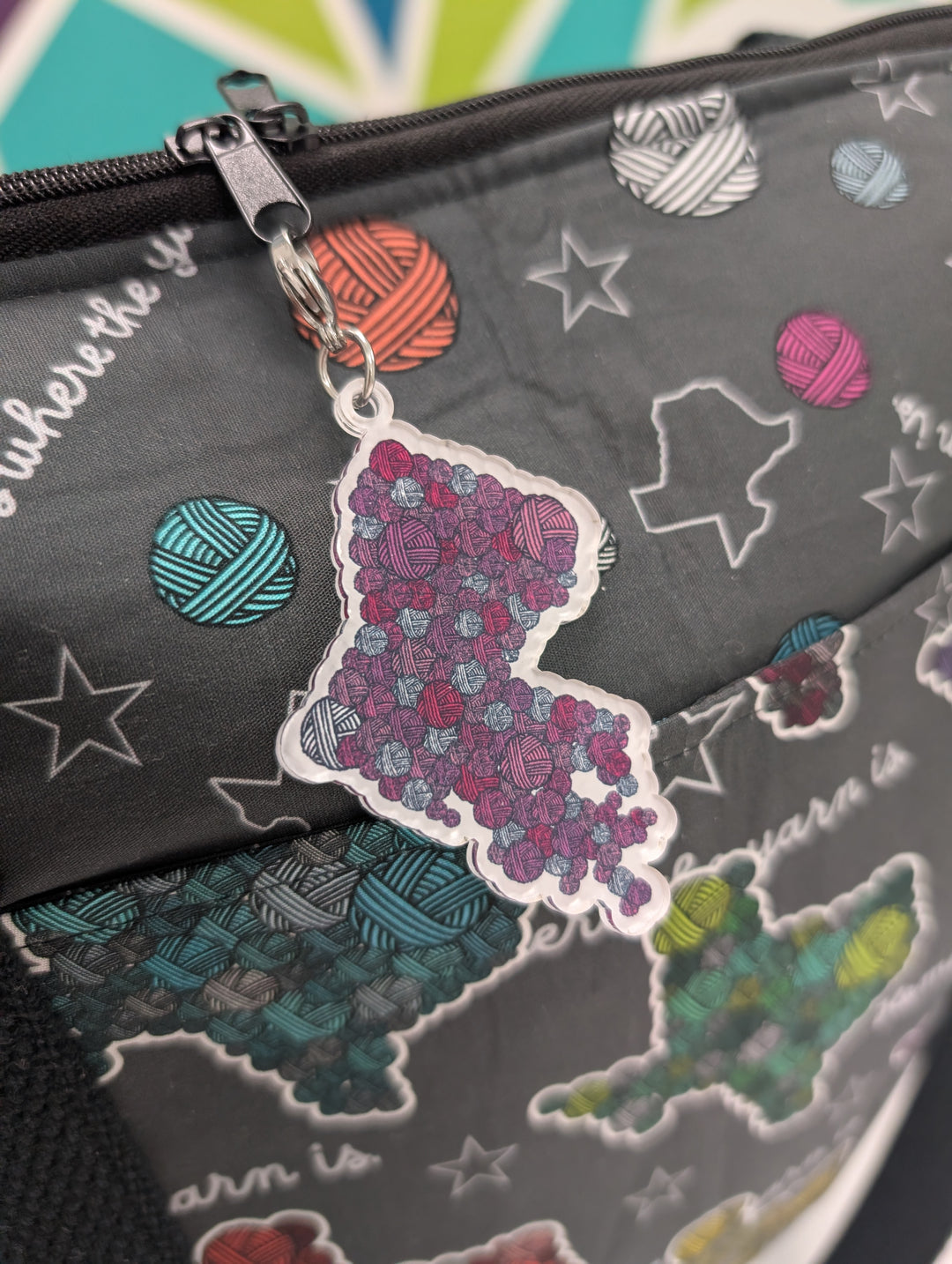 States of Yarn Charm- Preorder for Pick up
