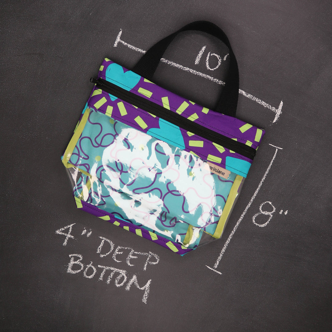 Mini View Ewe Project Bag in Bodice Ripper