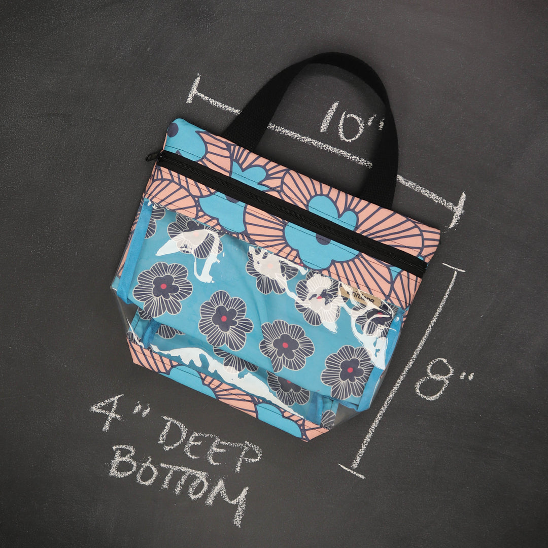 Mini View Ewe Project Bag in High Dive