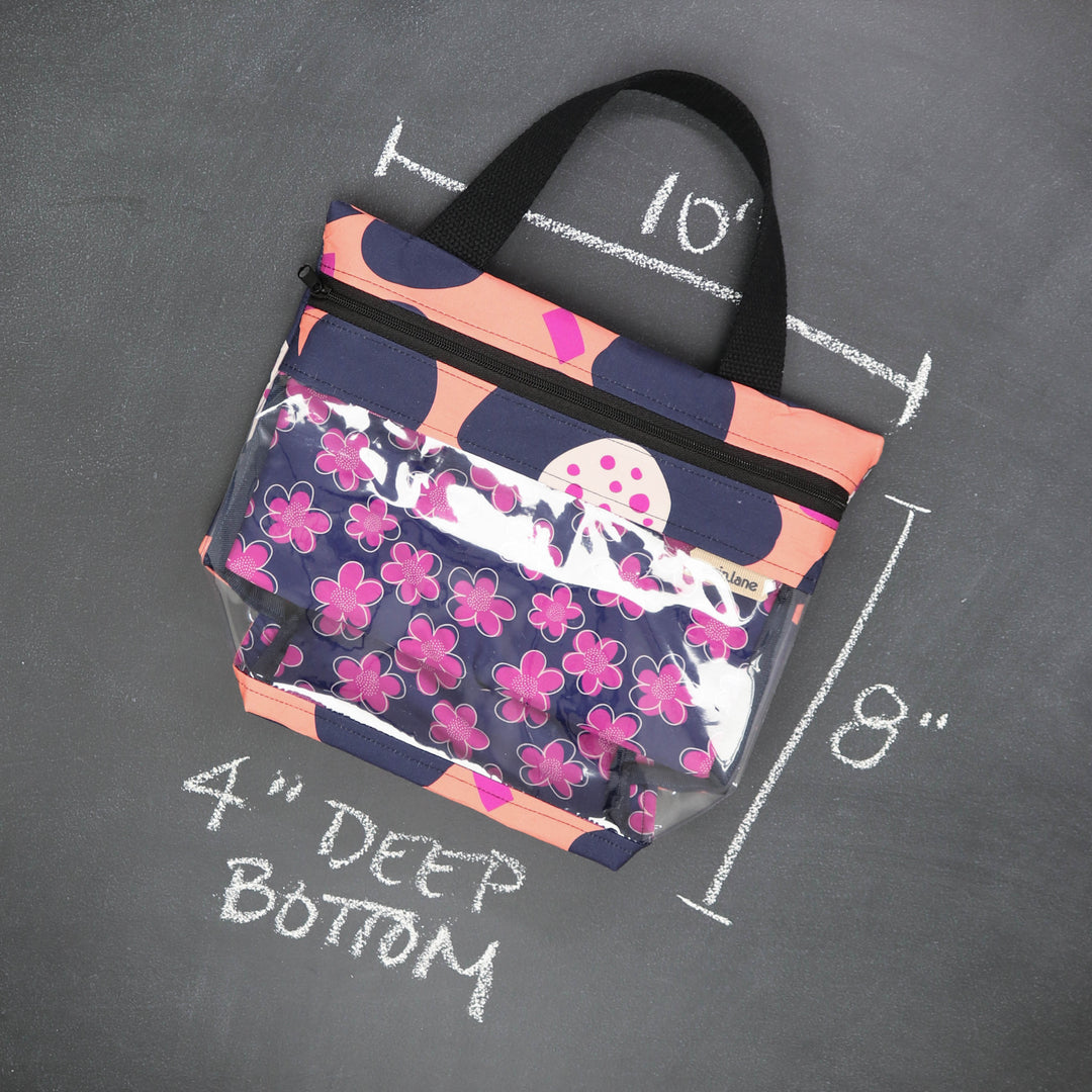 Mini View Ewe Project Bag in Catch a Wave