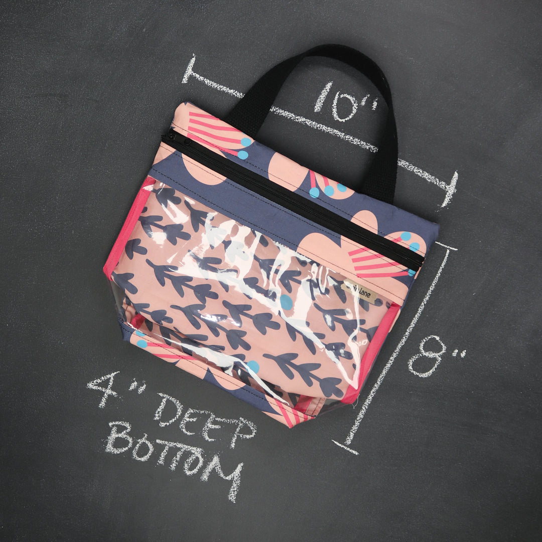 Mini View Ewe Project Bag in Yacht Club