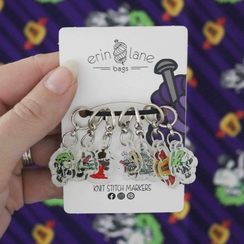 Knitting Stitch Marker Set in Beetlefloof