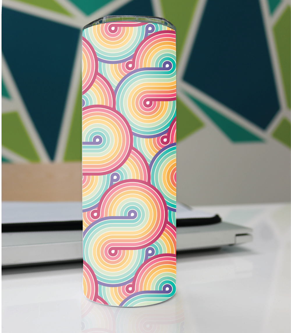 By Design: 80's Mall Swirl
