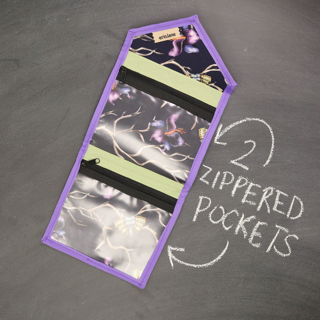 KnitPack Notions Organizer in Venom and Vines