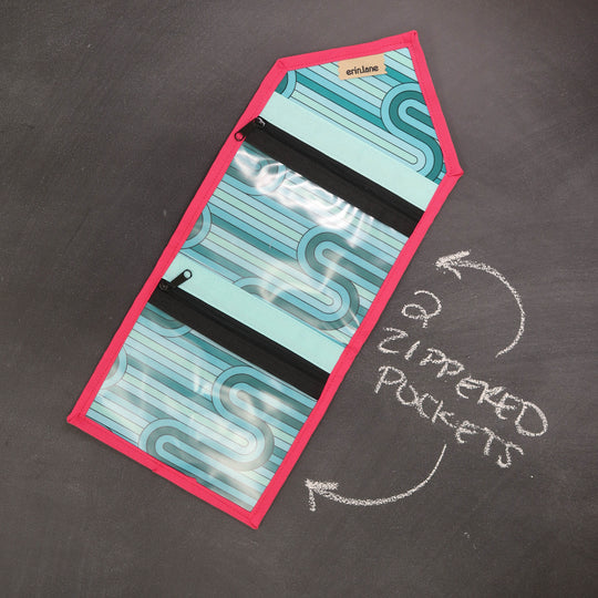 KnitPack Notions Organizer in Violet Interludes