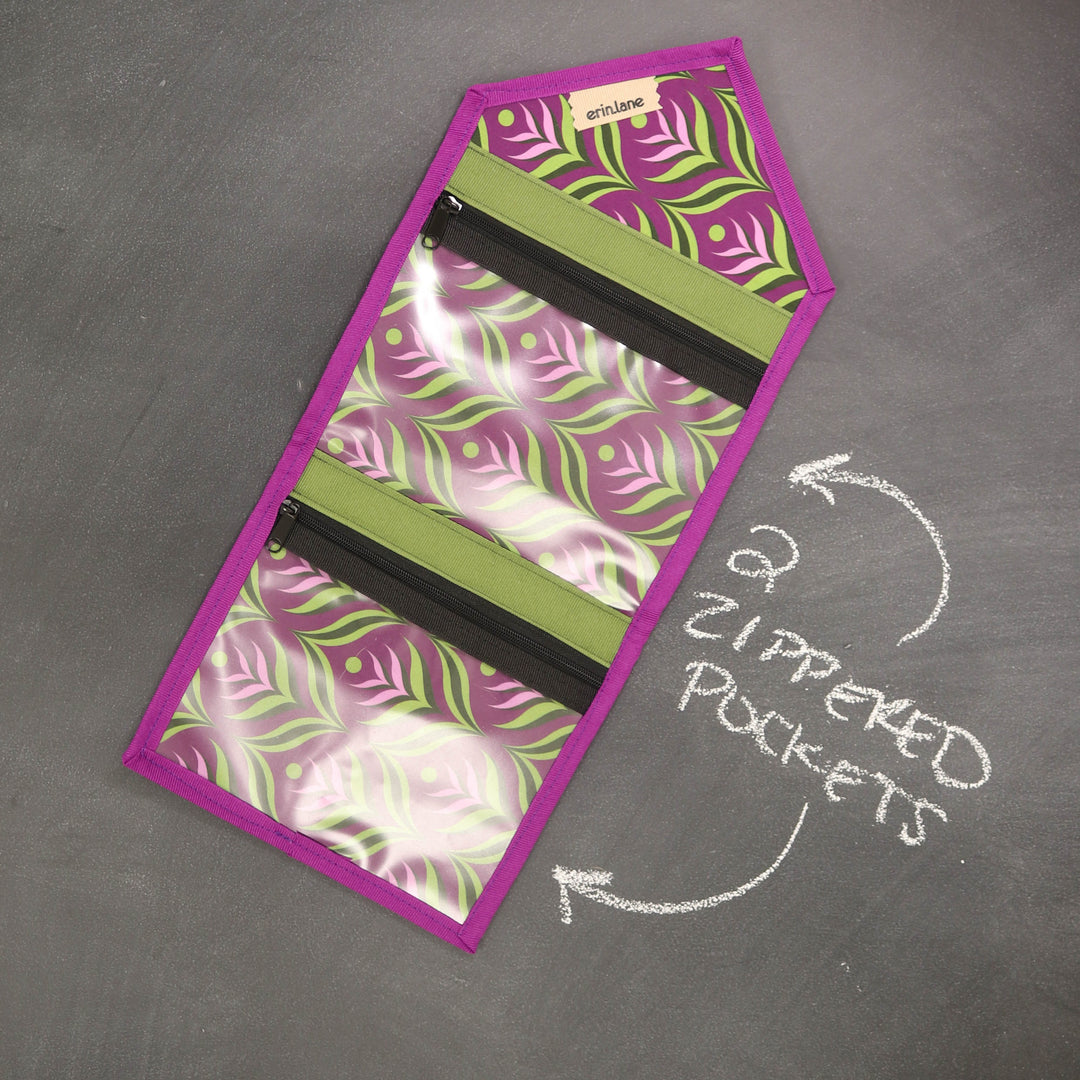 KnitPack Notions Organizer in Waltz in Violet