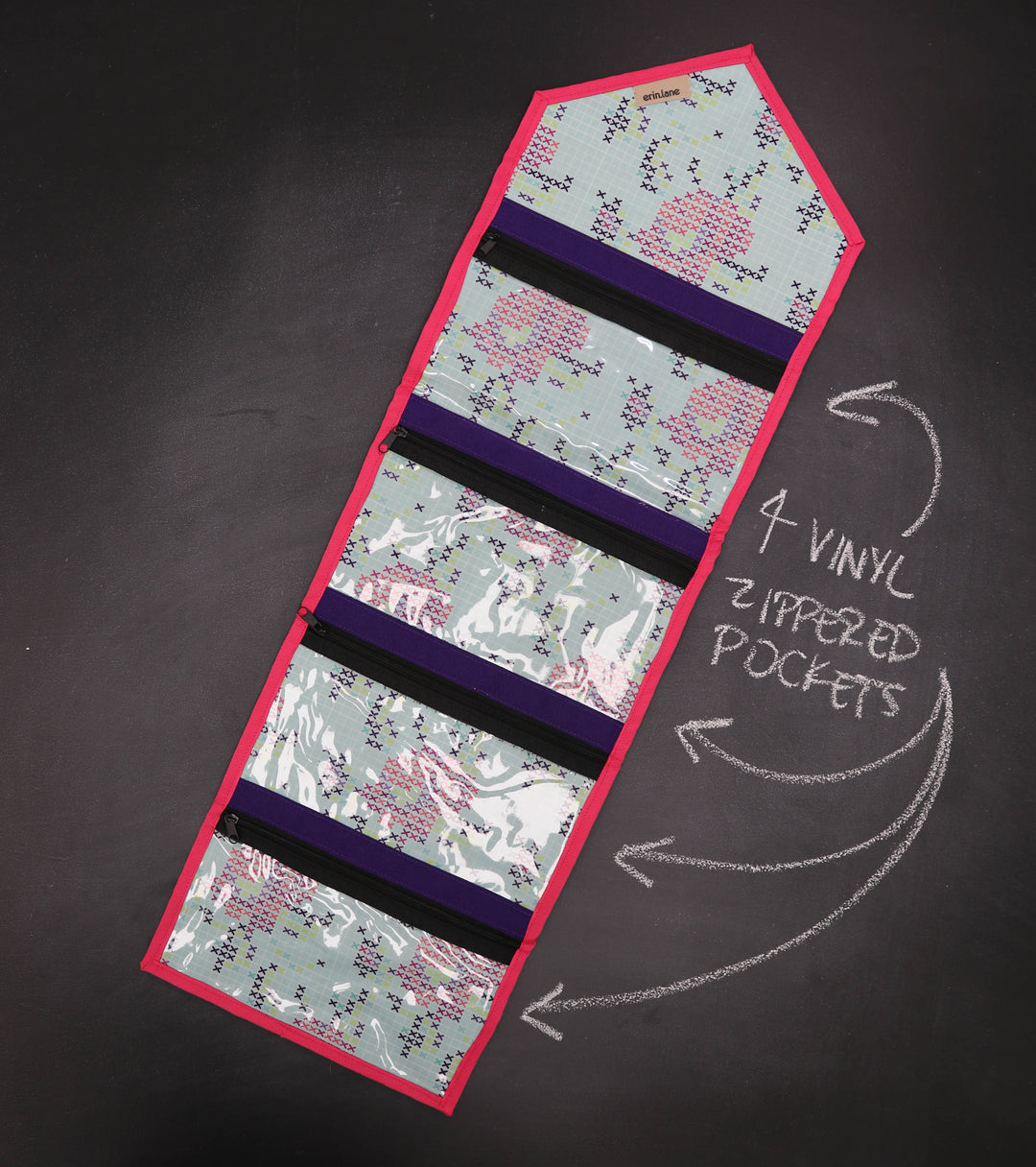 KnitPack Omni Multipurpose Organizer in 8 BIt Bloom